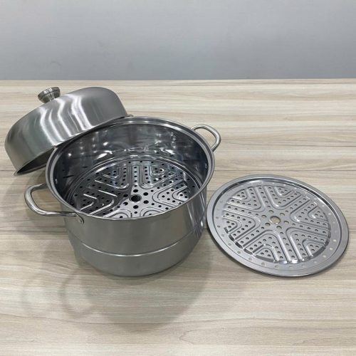 Nồi hấp 2 tầng- nắp kính SQC8109-2