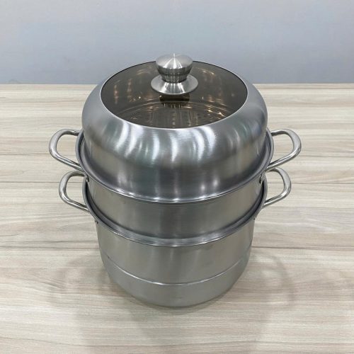 Nồi hấp 3 tầng- nắp kính SQC8109-3
