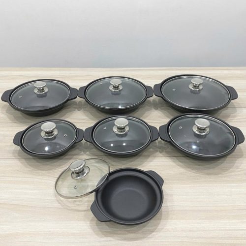 Thố gang nắp kính 2461