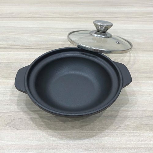 Thố gang nắp kính 2461