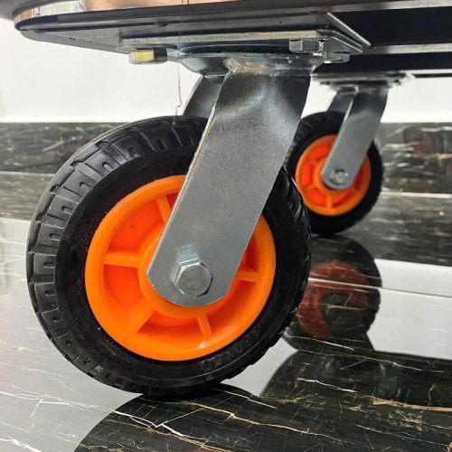 Xe đẩy hành lý inox trắng XL-1