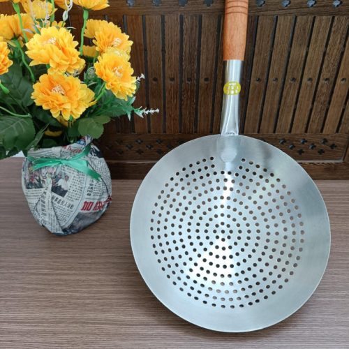 Vợt xương inox cán gỗ #32 182516