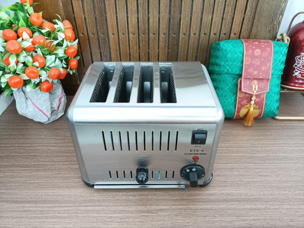 Thông số kỹ thuật máy nướng bánh mì 4 ngăn ETS-4 Song Quán