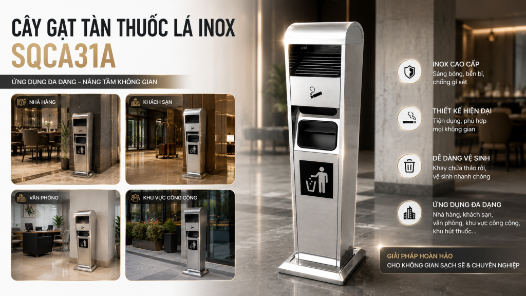 SONG QUÁN CHIA SẺ ỨNG DỤNG CỦA CÂY GẠT TÀN THUỐC LÁ INOX TRONG NHÀ HÀNG, KHÁCH SẠN 10 image 59