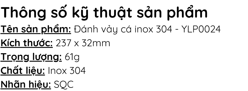 MẸO SƠ CHẾ CÁ NHANH GỌN VỚI DỤNG CỤ ĐÁNH VẢY CÁ INOX SONG QUÁN 4 image 6