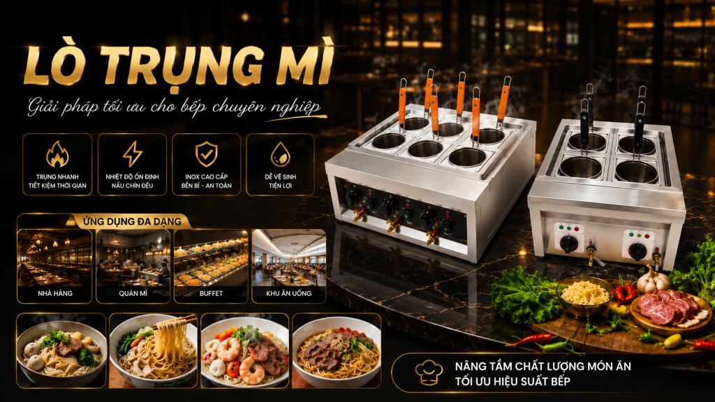 SONG QUÁN ĐỒNG HÀNH CÙNG GIAN BẾP CHUYÊN NGHIỆP VỚI CÁC LÒ TRỤNG MÌ CÔNG NGHIỆP 8 image 69