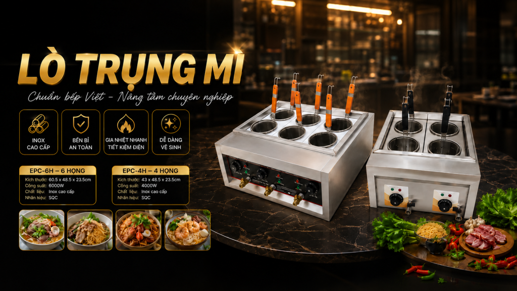 SONG QUÁN ĐỒNG HÀNH CÙNG GIAN BẾP CHUYÊN NGHIỆP VỚI CÁC LÒ TRỤNG MÌ CÔNG NGHIỆP 3 image 71