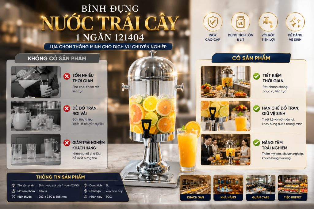 SONG QUÁN CHIA SẺ VÌ SAO BÌNH NƯỚC TRÁI CÂY 1 NGĂN ĐƯỢC ƯA CHUỘNG TRONG BUFFET 3 image 77
