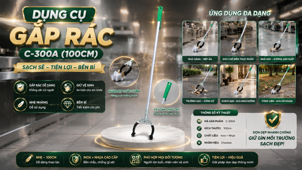 DỤNG CỤ GẮP RÁC SONG QUÁN GIÚP BẠN GIỮ VỆ SINH KHÔNG GIAN NHƯ THẾ NÀO? 8 image 24